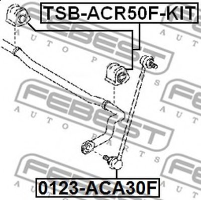 TSBACR50FKIT FEBEST