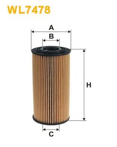 WL7478 WIX FILTERS
