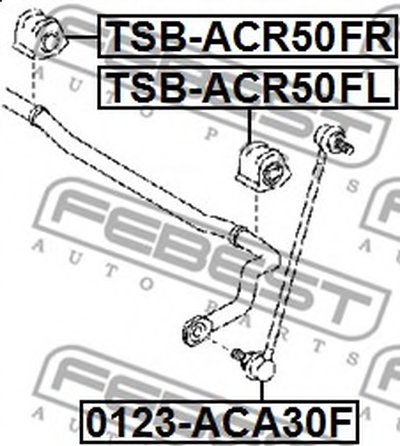 TSBACR50FL FEBEST