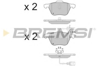BP3076 BREMSI
