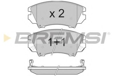 BP3377 BREMSI