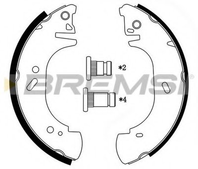 GF0233 BREMSI
