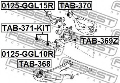 0125GGL15R FEBEST