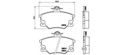 P23017 BREMBO