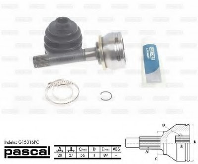 G15016PC PASCAL