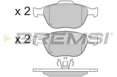 BP3078 BREMSI