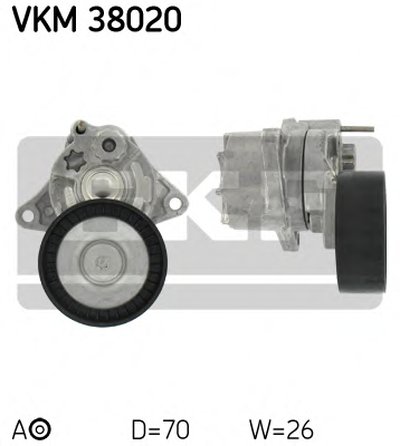 VKM38020 SKF
