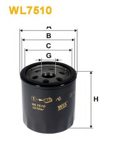 WL7510 WIX FILTERS