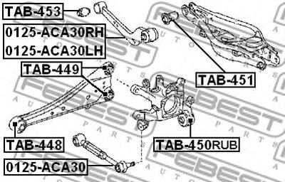 TAB450RUB FEBEST