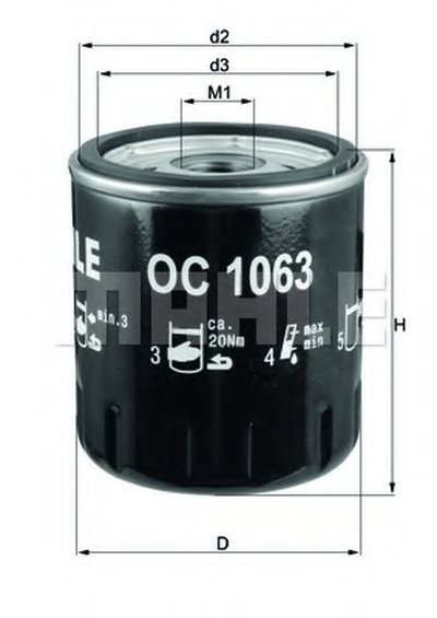 OC1063 MAHLE