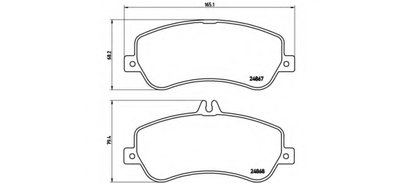 P50086 BREMBO