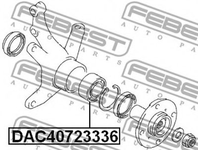 DAC40723336 FEBEST