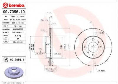 09705611 BREMBO