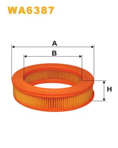 WA6387 WIX FILTERS