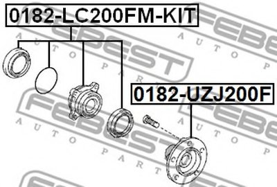 0182LC200FMKIT FEBEST