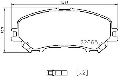 P56099 BREMBO