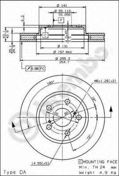 09584410 BREMBO