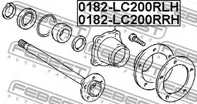 0182LC200RLH FEBEST