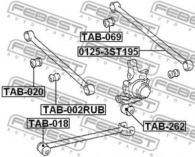 TAB002RUB FEBEST