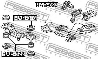 HAB023 FEBEST