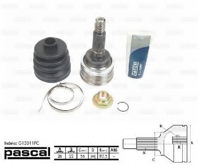 G13011PC PASCAL