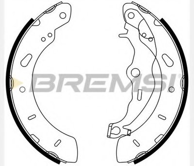 GF0248 BREMSI