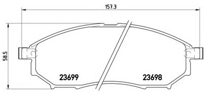 P56058 BREMBO