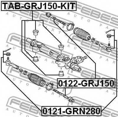 TABGRJ150KIT FEBEST