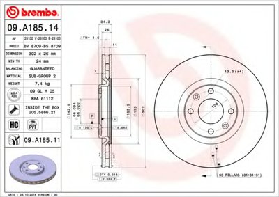 09A18511 BREMBO