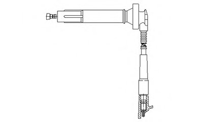 Провід високовольтний SUBARU Forester/Impreza/Legacy/Outback "2,0-2,5(1-цил) "98-05 компл 3А00/162