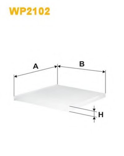 WP2102 WIX FILTERS