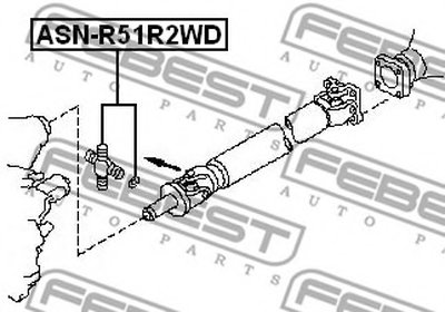 ASNR51R2WD FEBEST