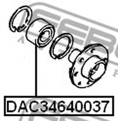 DAC34640037 FEBEST