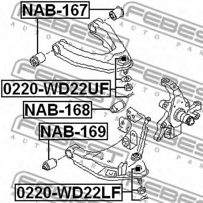 0220WD22UF FEBEST
