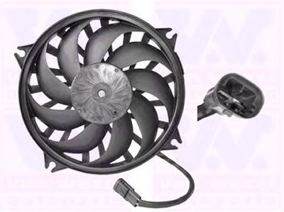 Вентилятор радіатора C4, Berlingo 08+ 240W 