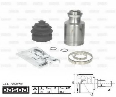 G83017PC PASCAL