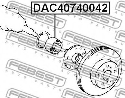 DAC40740042 FEBEST