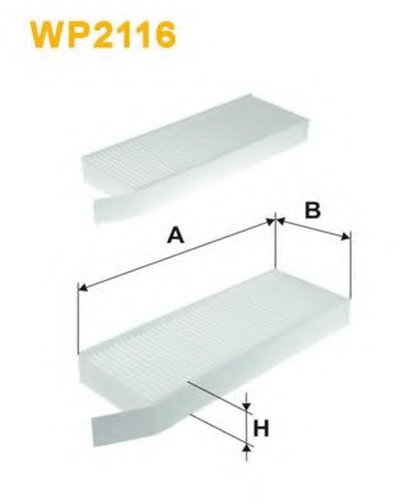 WP2116 WIX FILTERS