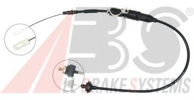Трос зчеплення vw passat (вир-во abs)