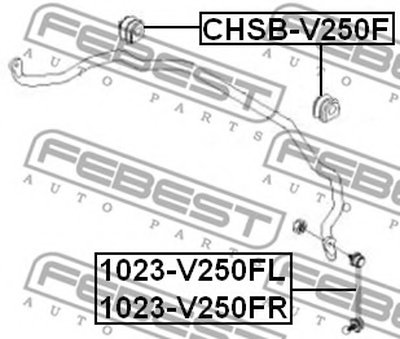 CHSBV250F FEBEST