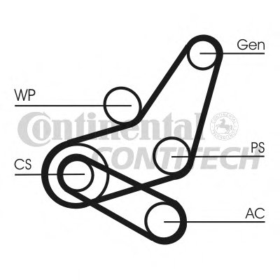 6PK1059ELASTT2 CONTITECH