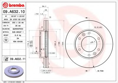 09A63211 BREMBO