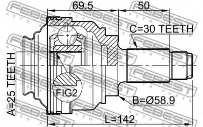 1910X5RR FEBEST
