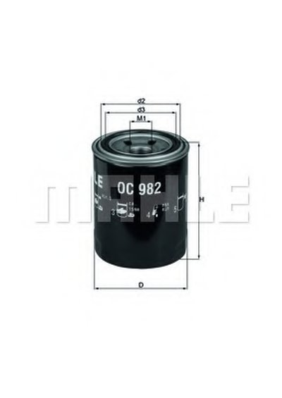 OC982 MAHLE