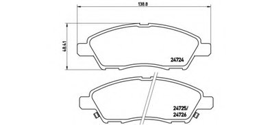 P56070 BREMBO