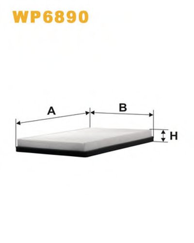 WP6890 WIX FILTERS