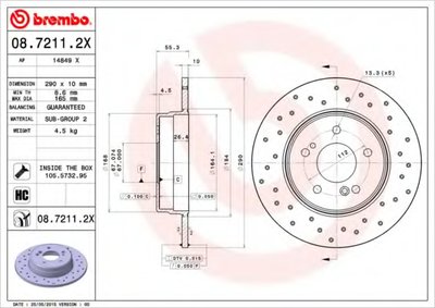 0872112X BREMBO