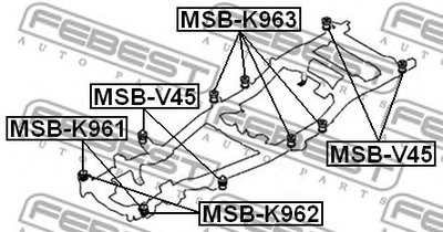 MSBK962 FEBEST
