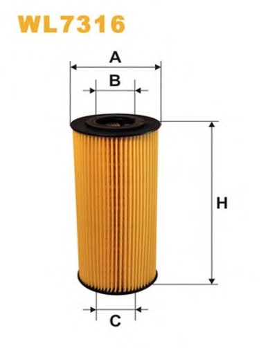 WL7316 WIX FILTERS
