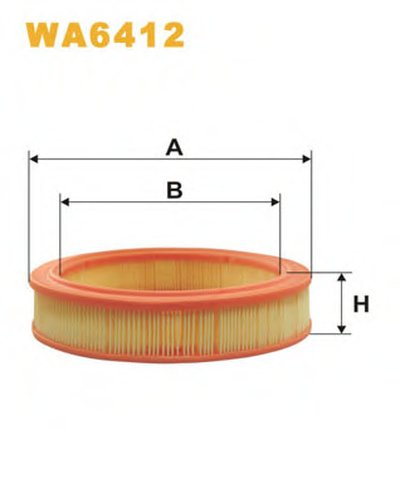 WA6412 WIX FILTERS